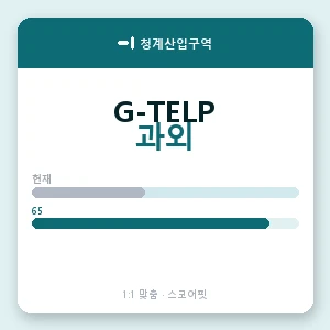 청계산입구역 지텔프과외 안내 이미지 — 스코어핏 1:1 맞춤 수업, 첫 수업 무료 체험